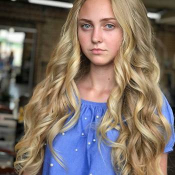 довге волосся