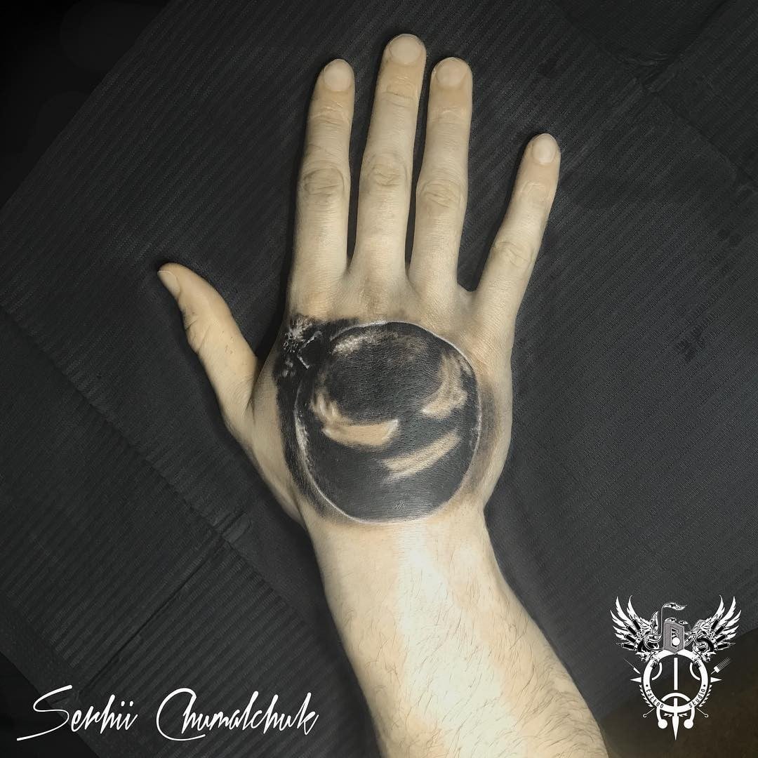 Для хлопців чорно-білі хорор, фото - Тату салон EOXtattoo