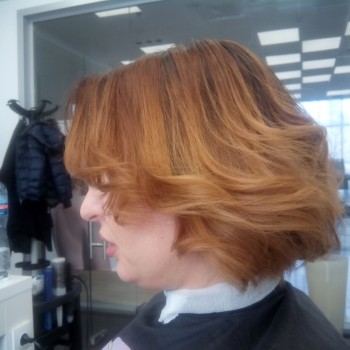 Стрижка женская. Haircut for women 
                    Салон краси Crystal st Запоріжжя