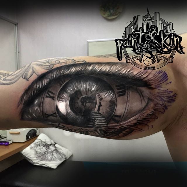 Для хлопців око на руці, фото - Тату салон Paint Skin