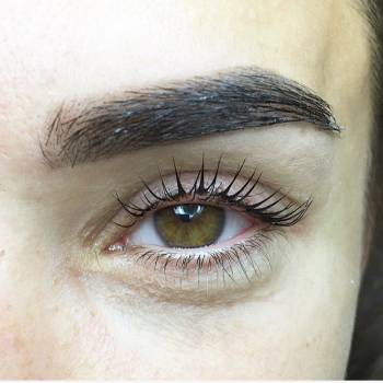 Коррекция+окрашивание бровей, Ламинирование ресниц