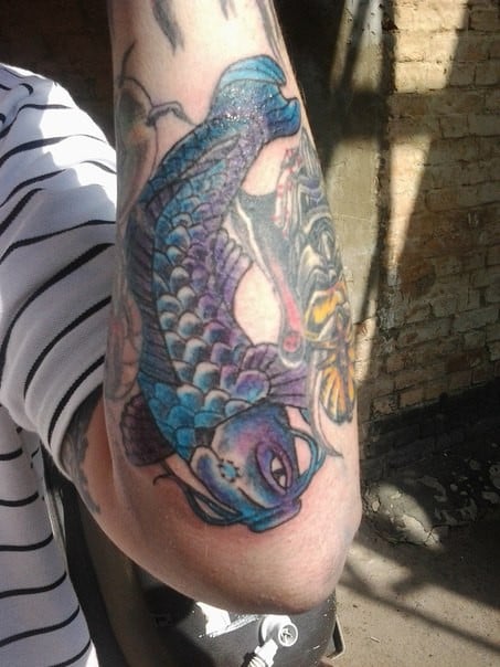 Рыба, фото - Тату мастер TimaTattoo