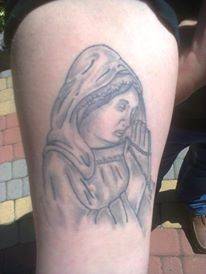 Монашка, фото - Тату майстер TimaTattoo