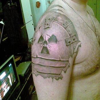 Тату доспехи, фото - Тату мастер TimaTattoo