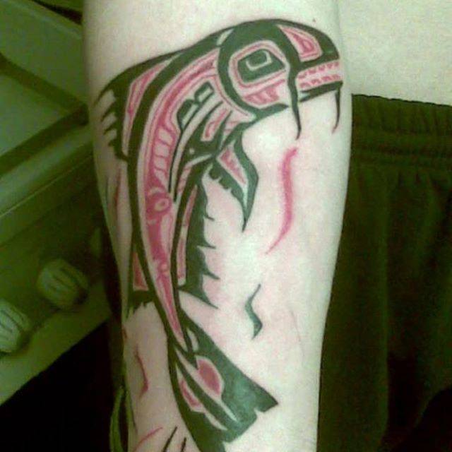 Рыба, фото - Тату мастер TimaTattoo