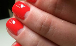 Гель-лак френч / лунный на руках Майстер манікюру Татьяна Київ