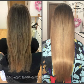 Кератиновое выпрямление волос
                    Тритментолог Люда Киев