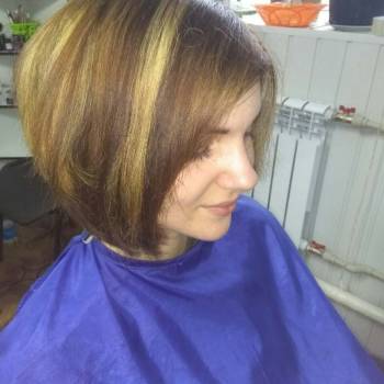 Стрижка волос и окрашивание