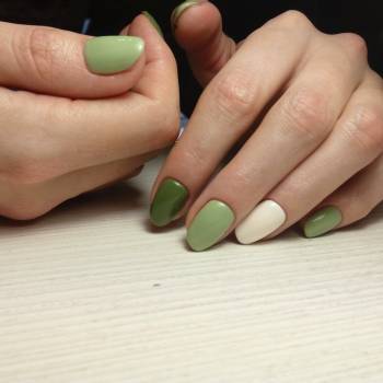 комбінований манікюр