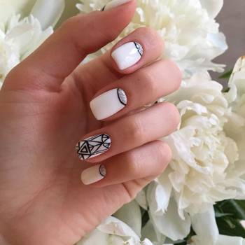 обрізний манікюр