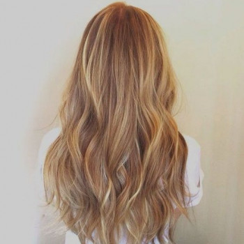 Блонд теплый калифорнийское мелирование, фото - Парикмахер-стилист Карина Романцова