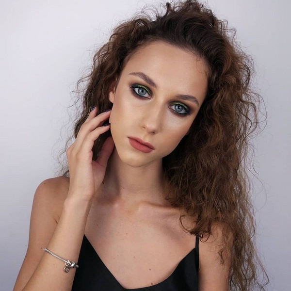 Макияж глаз вечерний яркий, фото - Визажист Амелина Ольга