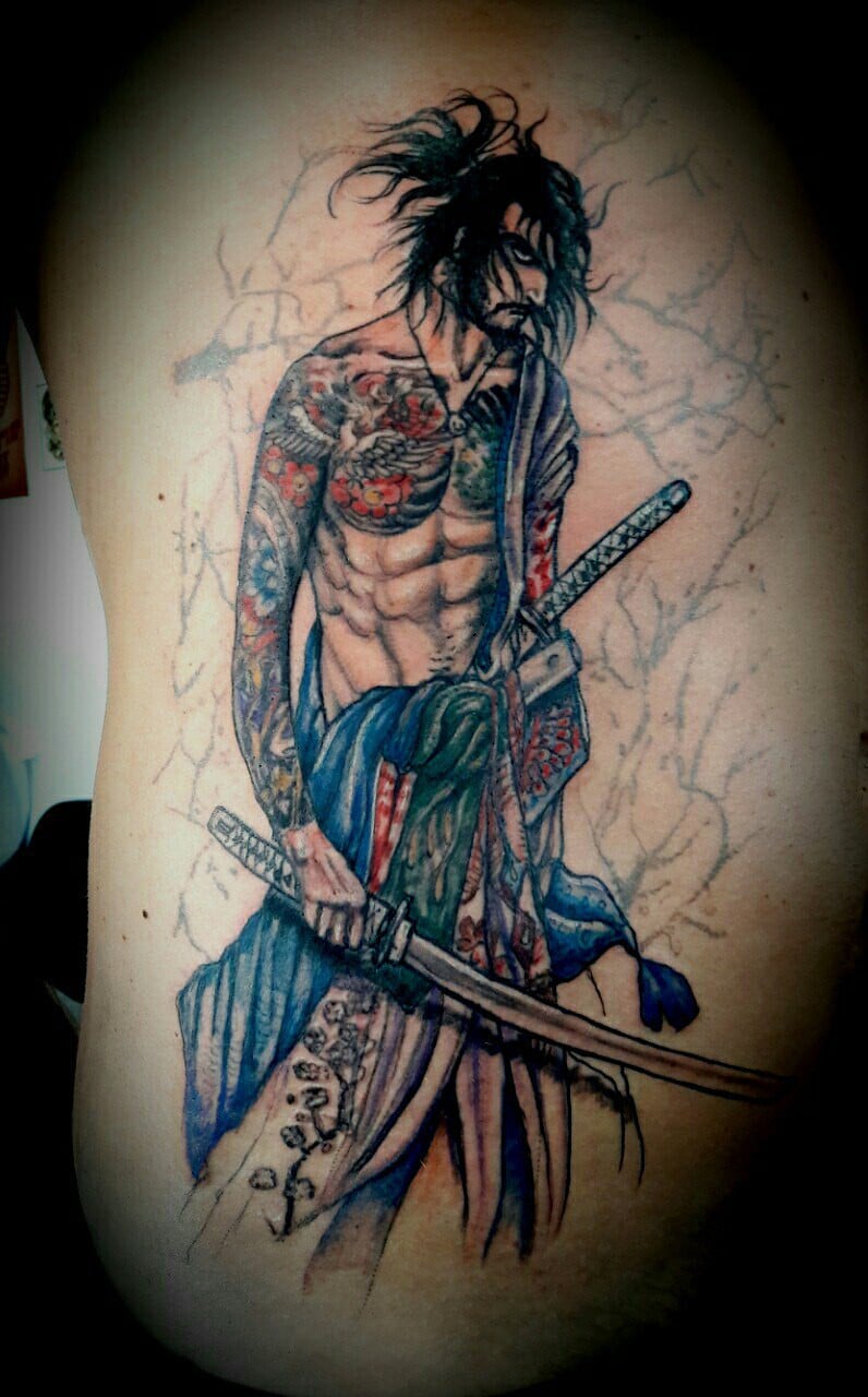 Для хлопців кольорові японські, фото - Тату салон TattooArt
