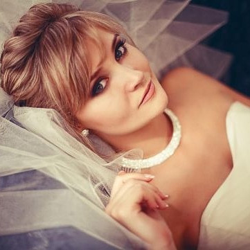 Свадебный макияж нежный естественный, фото -  Елена Коцуренко