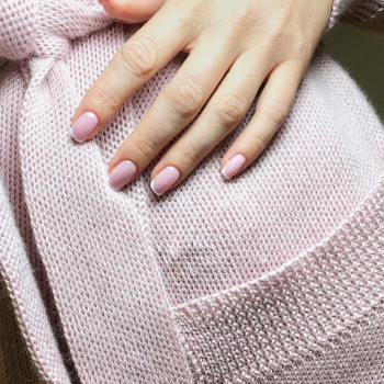 Маникюр + покрытие гель лак френч