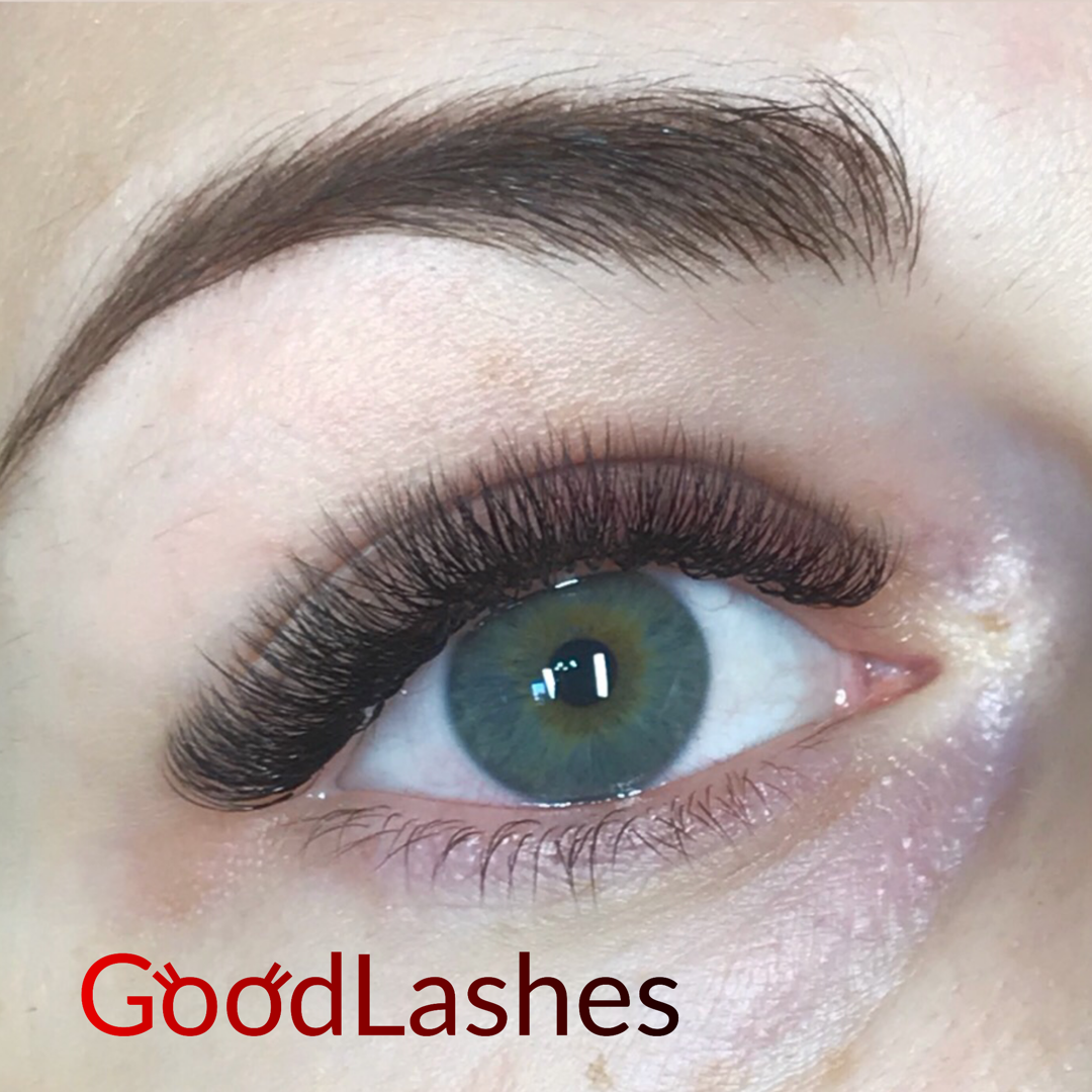 Нарощування вій нарощення лисичка вигин м, фото - Студія краси GOODLASHES