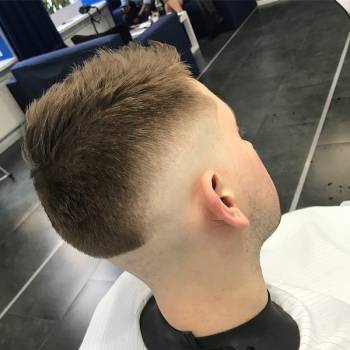 мужская стрижка, стрижка теннис