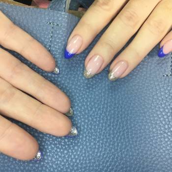 Коррекция ногтей фрэнч