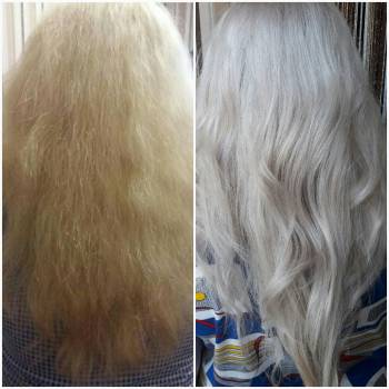 Стрижка+тонировка 