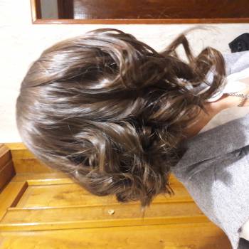 Укладка на утюжок