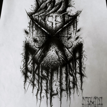 Тату мужские эскиз черно-белые, фото - Тату мастер Maxim Ohrwyrd