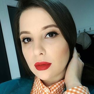 Вечерний макияж красивый губ, фото - Визажист Екатерина Кузьмина