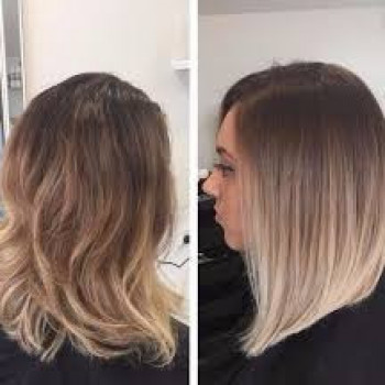 Кератиновое выравнивание (кератинирование) волос
                    Парикмахер-стилист Карина Запорожье