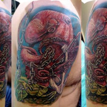 перекрытие старой татуировки