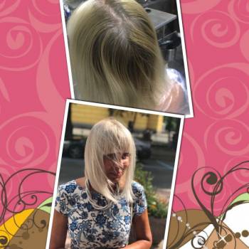 Однотонное окрашивание