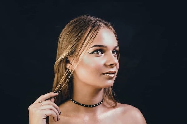 Макияж глаз яркий необычный губ, фото - Визажист Алена