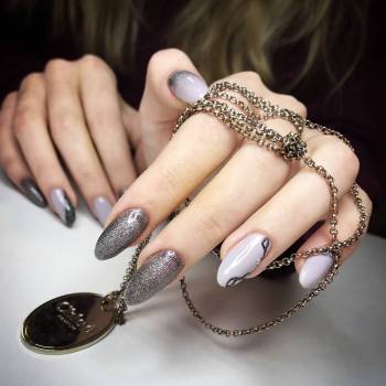 Маникюр классический 
Покрытие гель лак
Дизайн