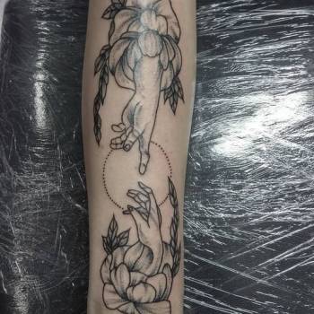 Тату Memento mori мементо морі тату, фото - Тату майстер Евгений