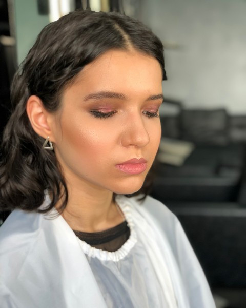 Макияж глаз красивый нежный, фото -  Helena Beauty Club