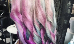 Окрашивание волос Балаяж омбре Шатуш Блонд Салон красоты He&She beauty salon Киев