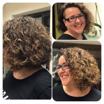 Женская стрижка укладка волос оформление бровей, фото - Салон красоты САТi