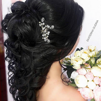 Прическа свадебная
                    Визажист Екатерина Дудина Винница