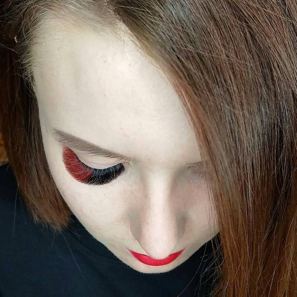 Нарощування вій нарощення лисичка, фото -  Lash BAR