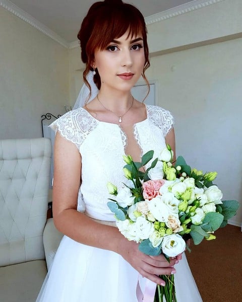 Свадебный макияж красивый нежный, фото - Визажист Екатерина Скиц