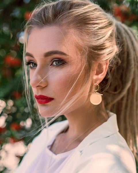 Фотосесія на природі яскрава стильна, фото - Візажист Екатерина Скиц