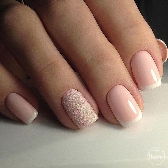 Ніжний манікюр весільний френч, фото - Нігтьова студія Nail Harmony Ukraine