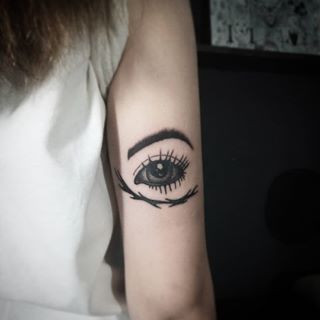 Для дівчат око на руці, фото - Тату салон Norm Tattoo
