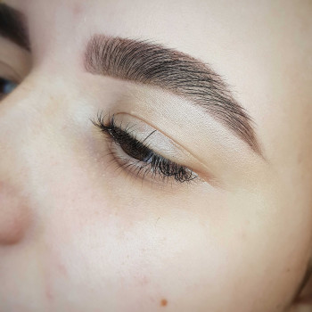 Коррекция+окрашивание бровей
                    Визажист Екатерина Онишко Харьков