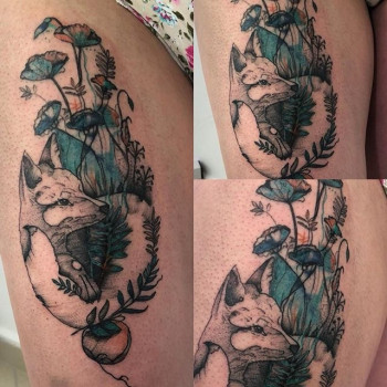 Художественная татуировка
                    Тату майстер Татьяна Крафт Київ