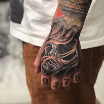 Тату мужские на кисти крутые тату руку, фото - Тату мастер Black Art Tattoo