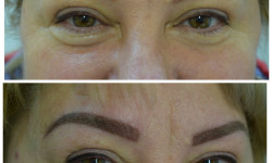 Перманентный макияж бровей Косметологический центр Makeup UA Днепр
