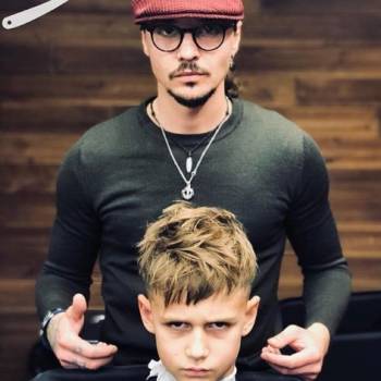 Стрижка кроп для хлопчика дитяча, фото -  OldBoy