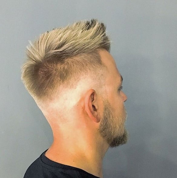 Мужская стрижка на короткие волосы фейд, фото - Барбершоп Yaser barbershop