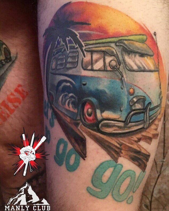 Татуировка сделанная самому чебе., фото - Тату майстер Євген Любота