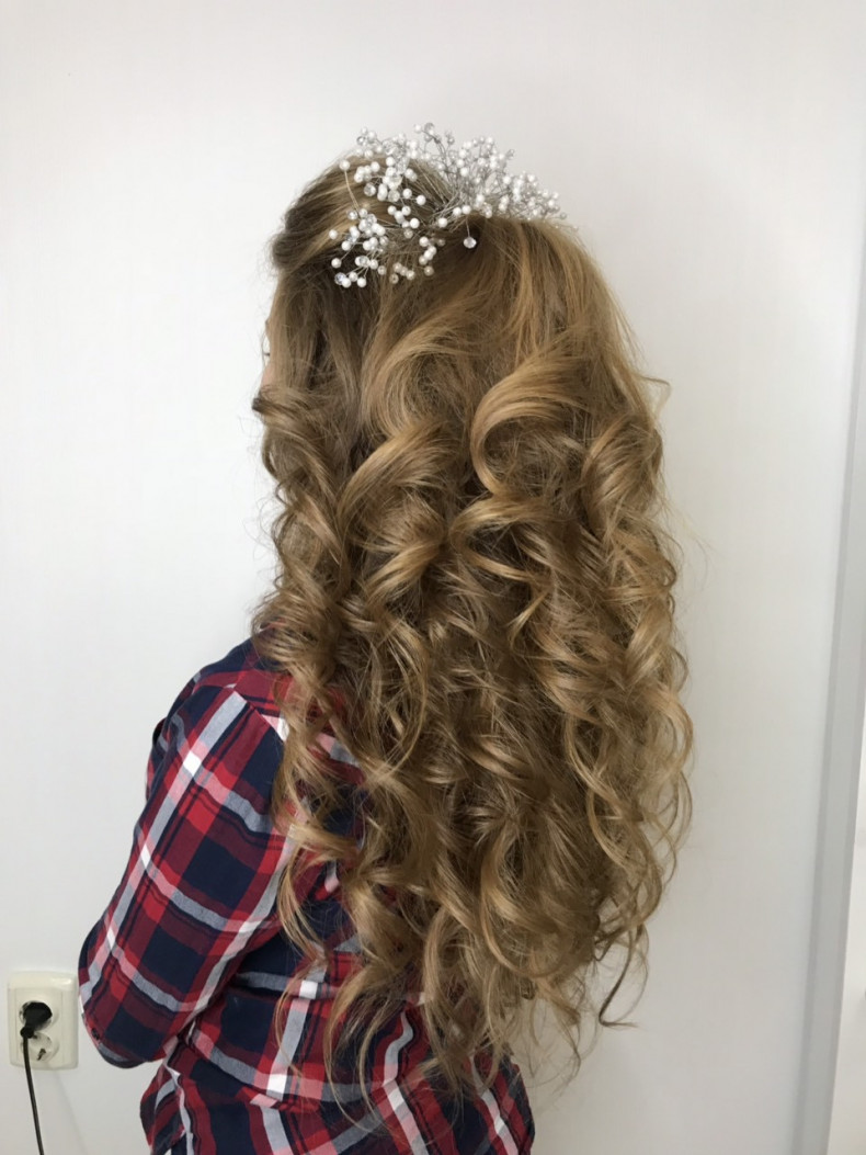 Стрижка на длинные волосы женская укладка волос, фото -  New Look