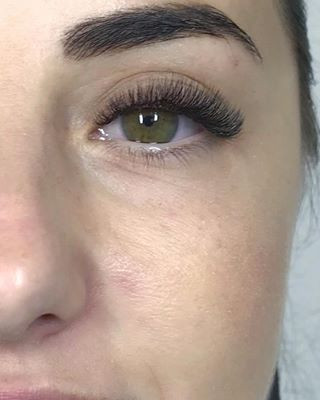 Наращивание ресниц 3д, фото -  Lash Zone